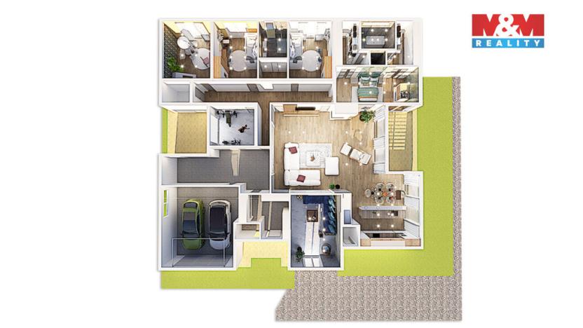 Prodej pozemku pro bydlení, Cheb - Bříza, 3217 m2