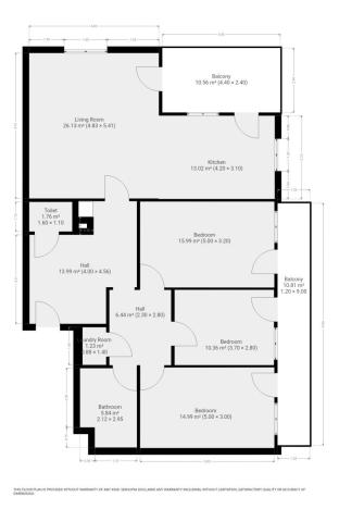 Pronájem bytu 4+kk, Praha - Čimice, Hrašeho, 117 m2
