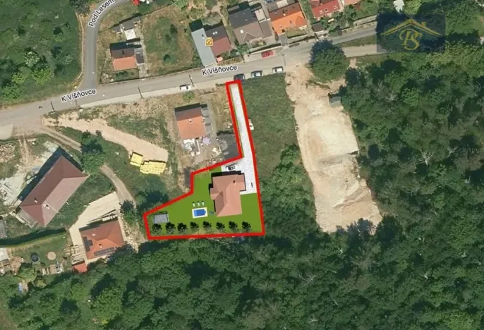 Prodej pozemku pro bydlení, Úholičky, K Višňovce, 1070 m2