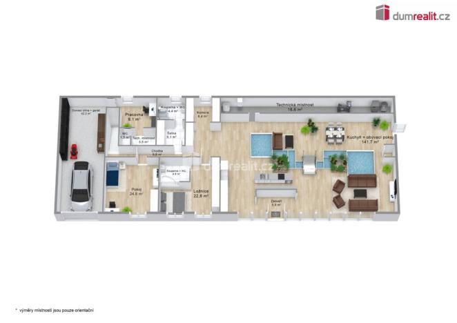 Prodej rodinného domu, Děčín - Děčín XXXIII-Nebočady, Vítězství, 296 m2