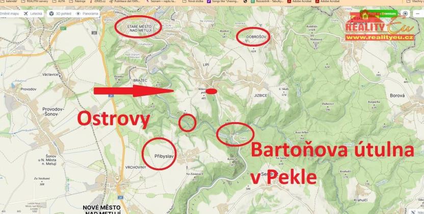 Prodej pozemku pro bydlení, Náchod - Lipí, 789 m2