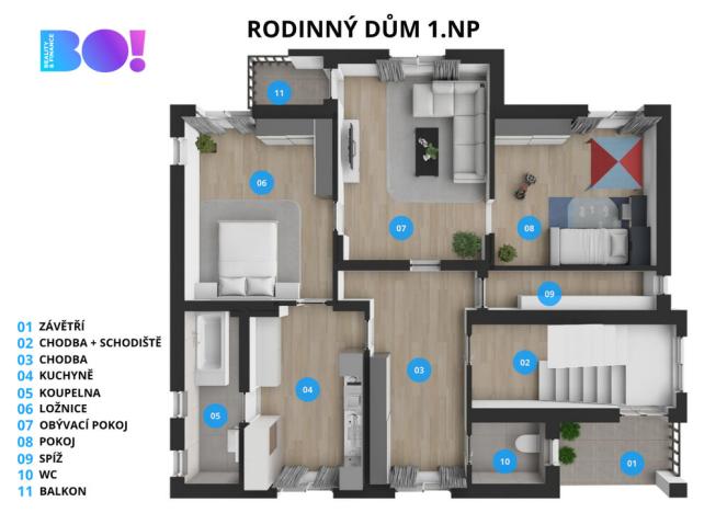 Prodej rodinného domu, Hranice, Hranická, 277 m2