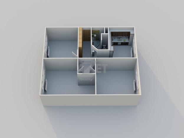 Prodej bytu 3+1, Karviná - Hranice, Divišova, 76 m2