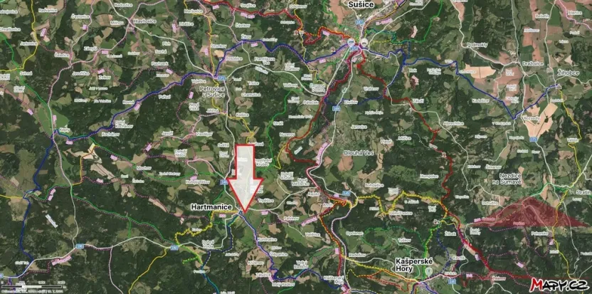 Prodej bytu 3+1, Hartmanice, 61 m2