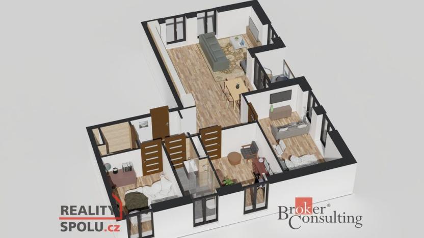 Prodej bytu 4+kk, Ostrava - Michálkovice, Československé armády, 92 m2