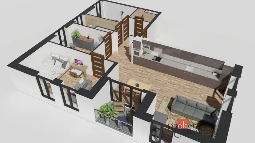 Prodej bytu 4+kk, Ostrava - Michálkovice, Československé armády, 92 m2