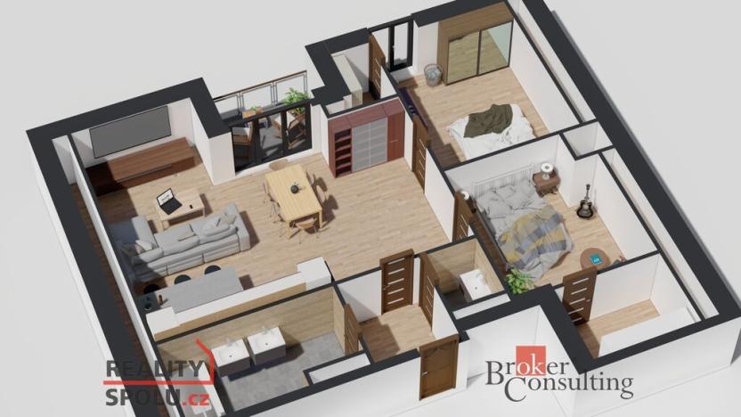 Prodej bytu 3+kk, Ostrava - Michálkovice, Československé armády, 97 m2