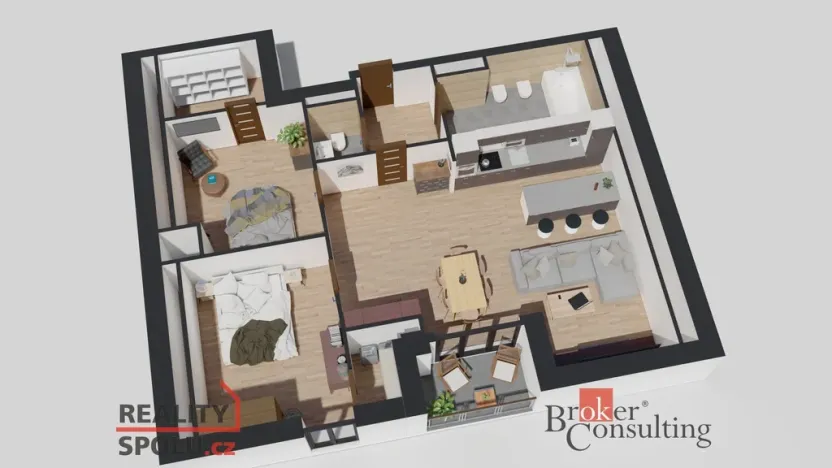 Prodej bytu 3+kk, Ostrava - Michálkovice, Československé armády, 97 m2