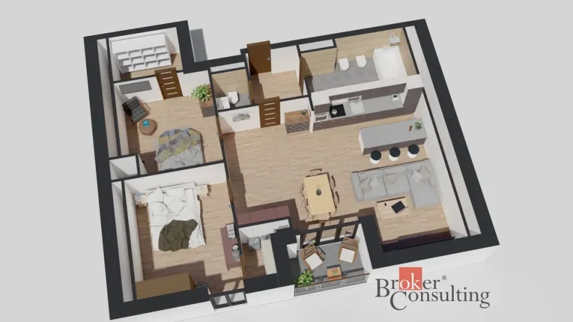 Prodej bytu 3+kk, Ostrava - Michálkovice, Československé armády, 97 m2