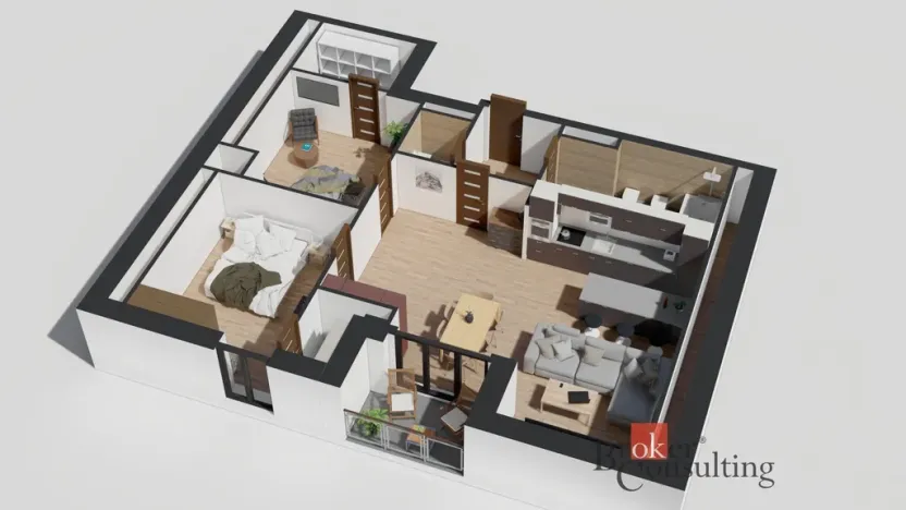 Prodej bytu 3+kk, Ostrava - Michálkovice, Československé armády, 97 m2