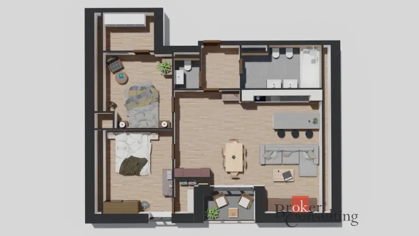 Prodej bytu 3+kk, Ostrava - Michálkovice, Československé armády, 97 m2