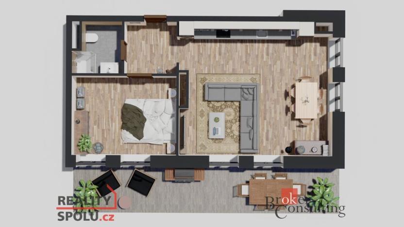 Prodej bytu 2+kk, Ostrava - Michálkovice, Československé armády, 54 m2