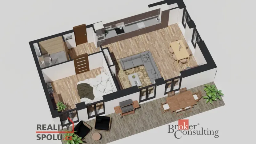 Prodej bytu 2+kk, Ostrava - Michálkovice, Československé armády, 54 m2