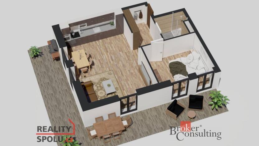 Prodej bytu 2+kk, Ostrava - Michálkovice, Československé armády, 54 m2