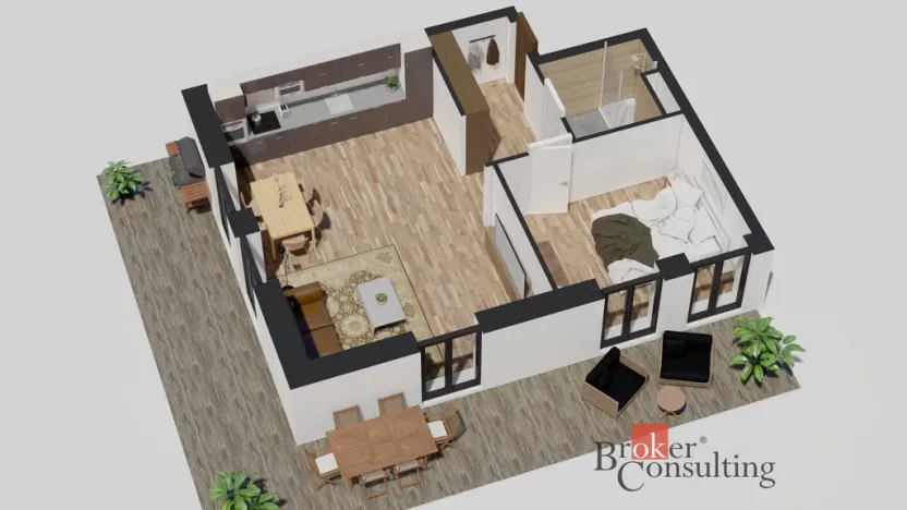 Prodej bytu 2+kk, Ostrava - Michálkovice, Československé armády, 54 m2