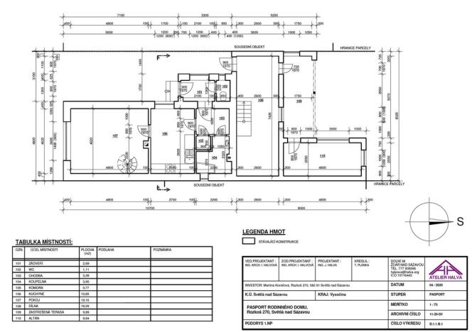 Prodej rodinného domu, Světlá nad Sázavou, Rozkoš, 100 m2