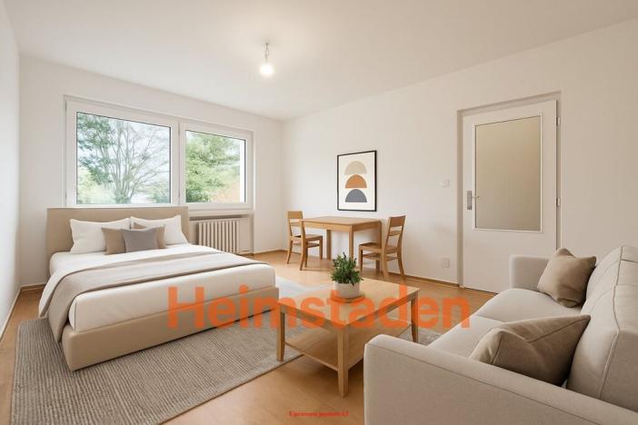 Pronájem bytu 1+1, Karviná - Hranice, Einsteinova, 33 m2