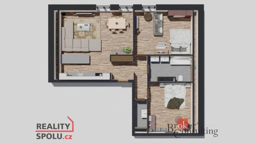 Prodej bytu 3+kk, Ostrava - Michálkovice, Československé armády, 87 m2