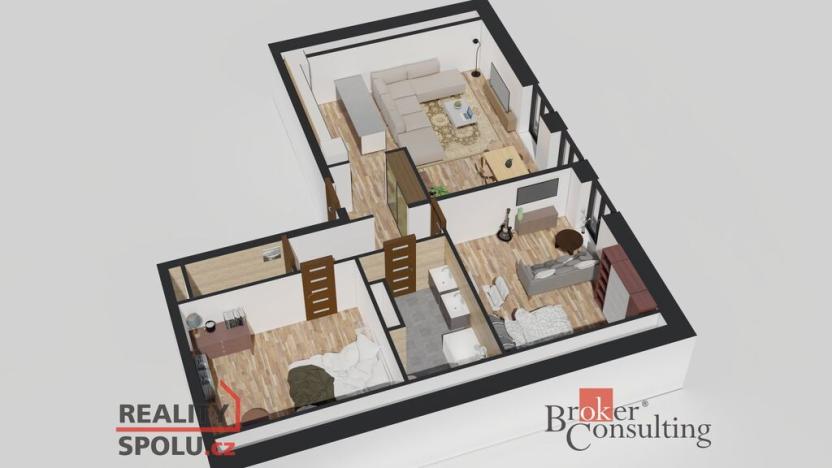 Prodej bytu 3+kk, Ostrava - Michálkovice, Československé armády, 87 m2