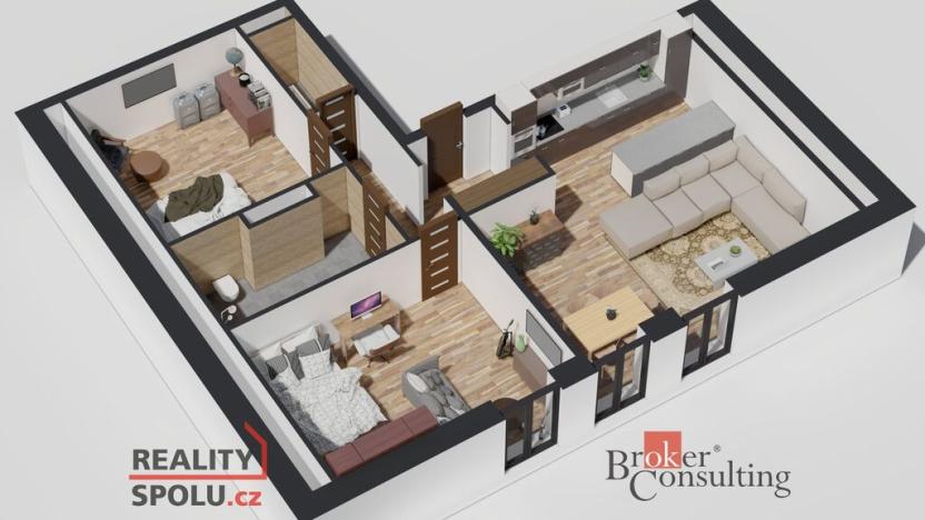 Prodej bytu 3+kk, Ostrava - Michálkovice, Československé armády, 87 m2