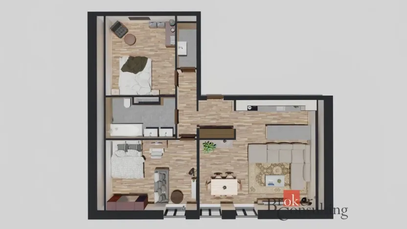 Prodej bytu 3+kk, Ostrava - Michálkovice, Československé armády, 87 m2