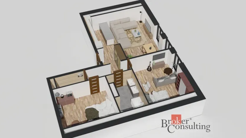 Prodej bytu 3+kk, Ostrava - Michálkovice, Československé armády, 87 m2