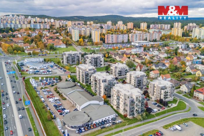 Pronájem bytu 2+kk, Plzeň - Bolevec, U Velkého rybníka, 50 m2