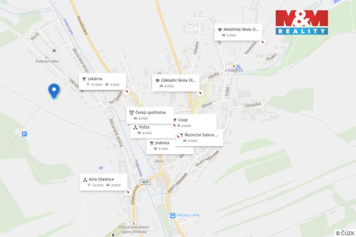 Prodej pozemku pro bydlení, Olešnice, 944 m2