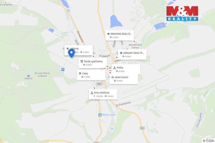 Prodej pozemku pro bydlení, Olešnice, 724 m2