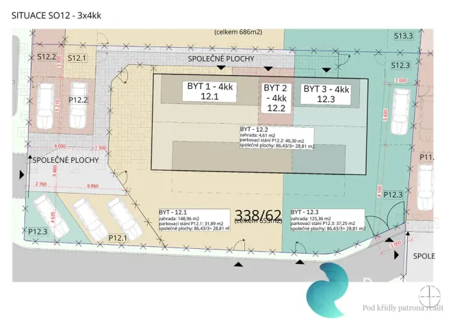 Prodej bytu 4+kk, Vráto, Na Pěšině, 98 m2