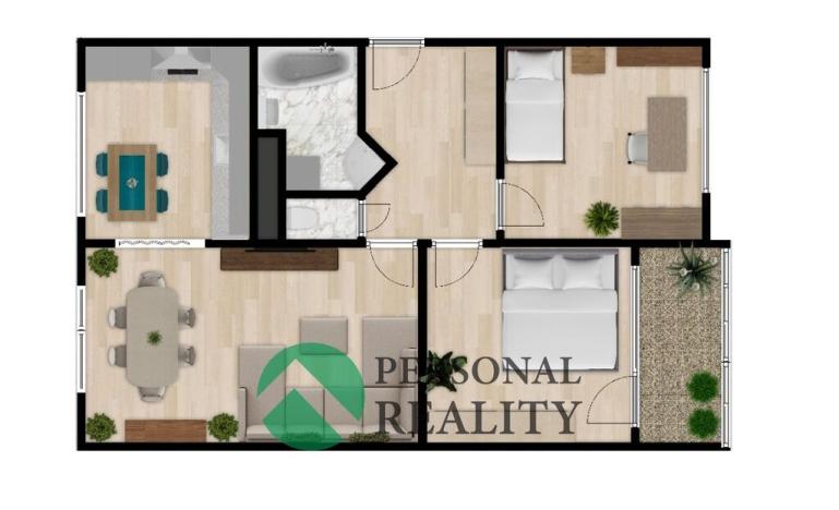 Prodej bytu 3+1, Praha - Libuš, Zbudovská, 68 m2