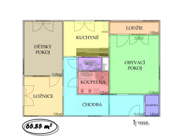 Prodej bytu 3+1, Český Těšín, Pod Zvonek, 68 m2