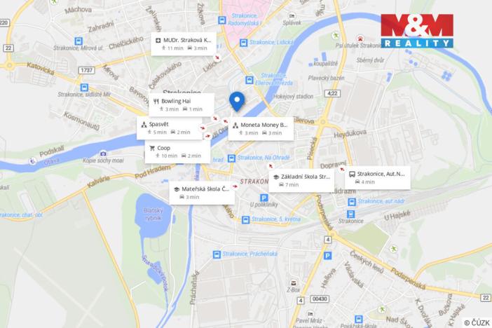 Prodej bytu 2+1, Strakonice - Strakonice I, Tržní, 59 m2