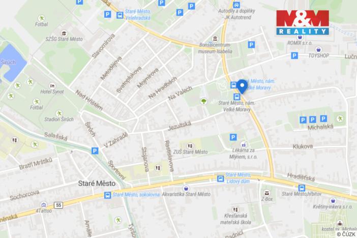 Prodej bytu 2+kk, Staré Město, Velkomoravská, 51 m2