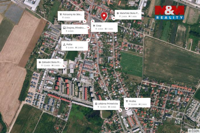 Prodej bytu 3+kk, Znojmo - Přímětice, Ugartova, 88 m2