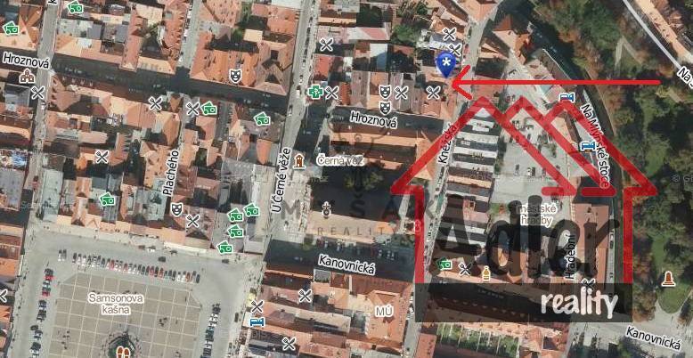 Pronájem bytu 1+kk, České Budějovice - České Budějovice 1, Kněžská, 35 m2