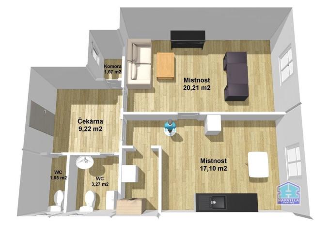 Pronájem ordinace, Plzeň - Jižní Předměstí, Klatovská třída, 55 m2