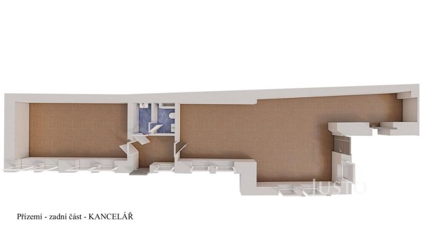 Prodej obchodního prostoru, České Budějovice - České Budějovice 1, nám. Přemysla Otakara II., 301 m2