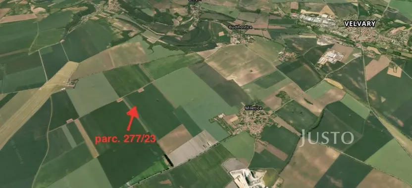 Prodej pole, Černuc - Miletice, 7167 m2