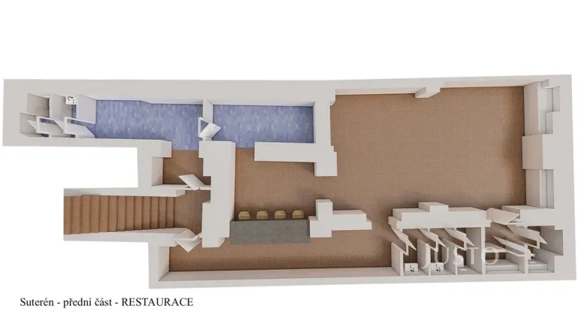 Prodej restaurace, České Budějovice - České Budějovice 1, nám. Přemysla Otakara II., 103 m2