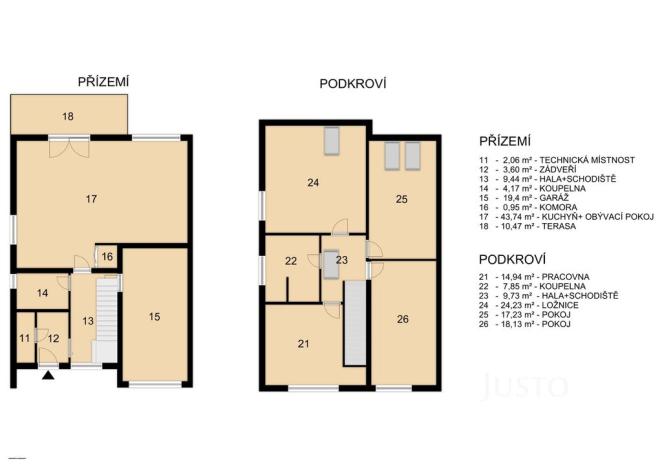 Prodej rodinného domu, Čížová - Zlivice, 174 m2