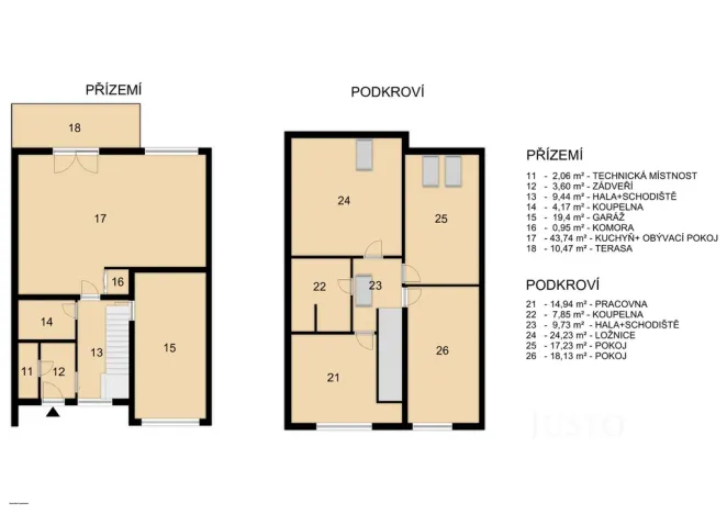 Prodej rodinného domu, Čížová - Zlivice, 174 m2