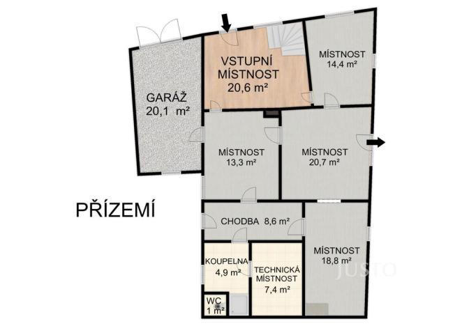 Prodej rodinného domu, Protivín, Zámecká, 267 m2