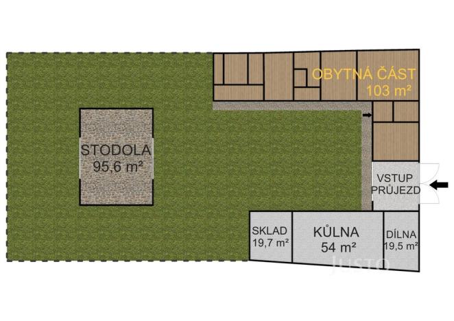 Prodej rodinného domu, Cehnice - Dunovice, 120 m2