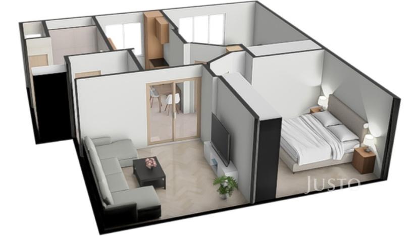 Prodej bytu 3+1, Písek, Za Pazdernou, 74 m2