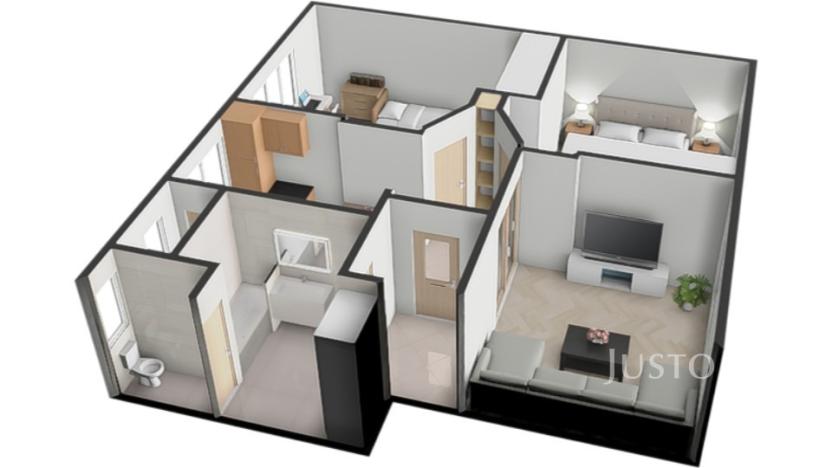 Prodej bytu 3+1, Písek, Za Pazdernou, 74 m2