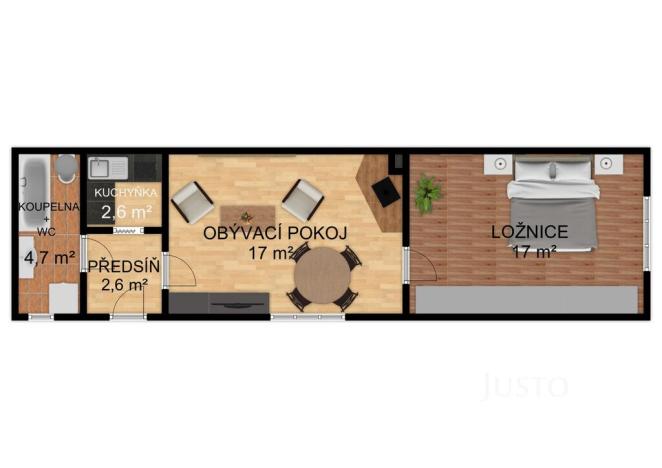 Prodej rodinného domu, Lhenice - Dolní Chrášťany, 61 m2