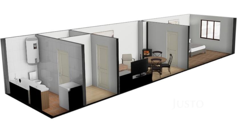 Prodej rodinného domu, Lhenice - Dolní Chrášťany, 61 m2