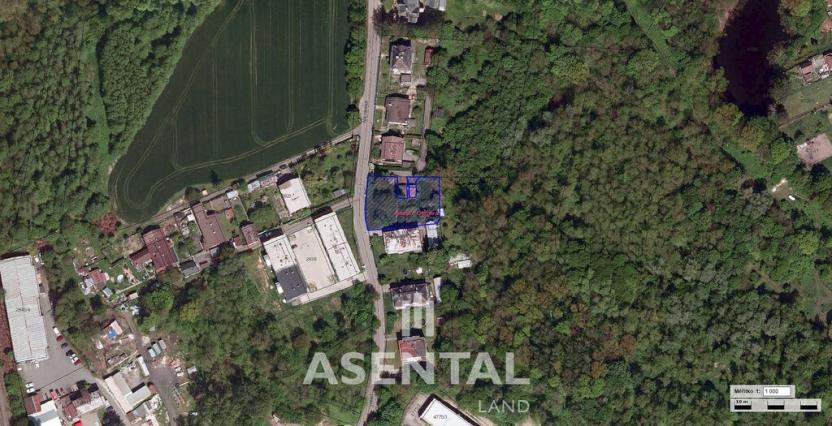 Prodej pozemku, Ostrava - Slezská Ostrava, Na Jánské, 1303 m2