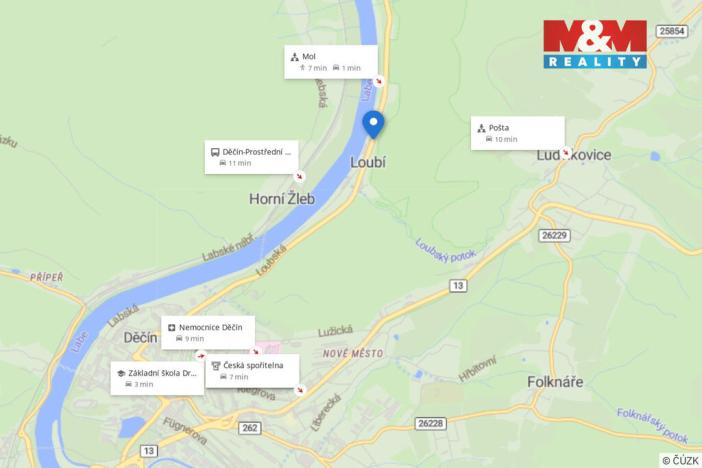 Prodej rodinného domu, Děčín - Děčín XIII-Loubí, Loubská, 190 m2